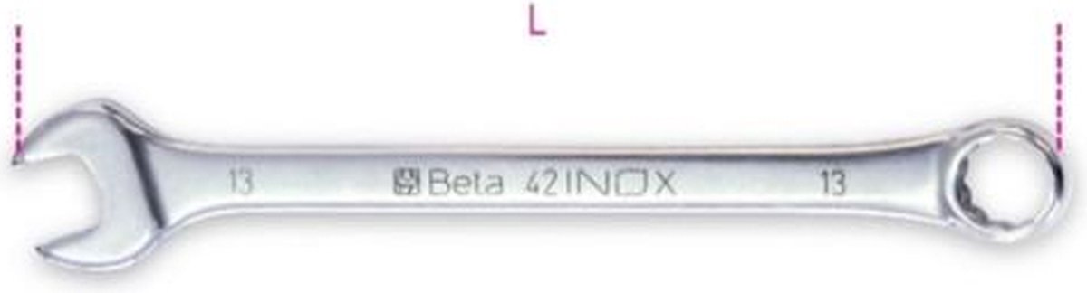 Beta 42INOX 32-RINGSTEEKSLEUTELS