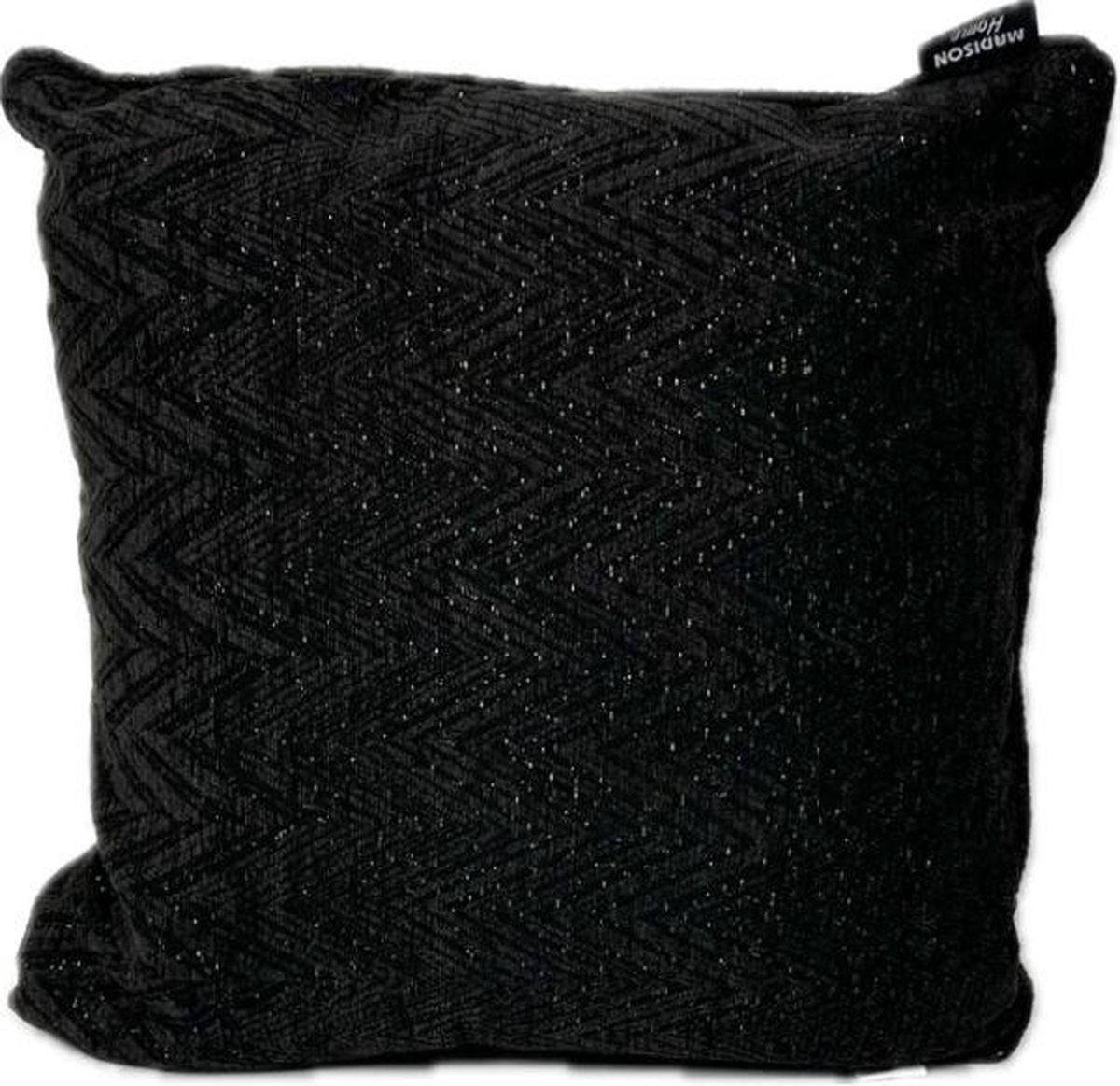 Madison sierkussen 45x45 cm Arrow black Groen