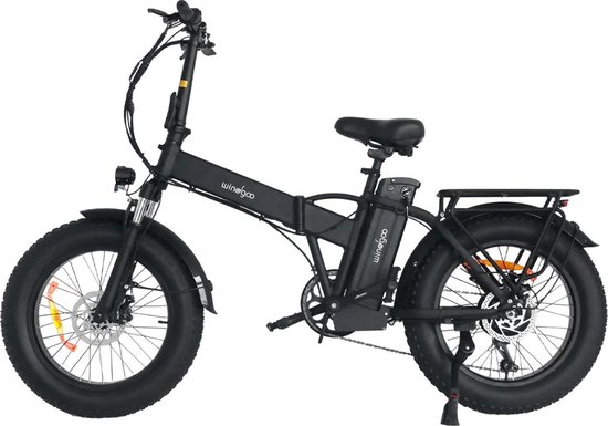 Windgoo F21 Pro – fatbike – 20 inch – 250W – 12.5Ah – zwart