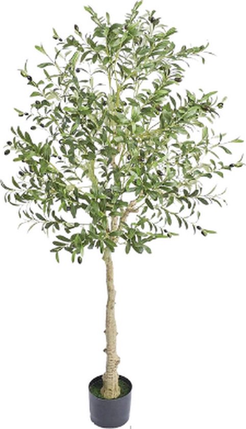 CROSOFMI Kunstmatige Olijfboomplant 120 cm Perfecte