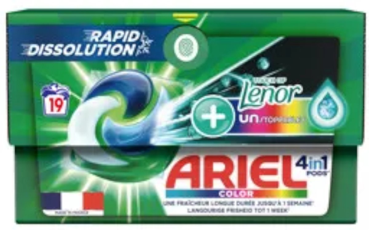 Goedkoopste Ariël Pods 4in1 - 19sc408.5gr - lenor unstoppables - color