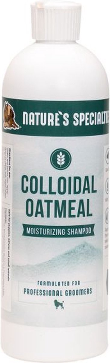 Nature's Specialties - Colloidal Oatmeal - Vochtinbrengende Honden En Katten Shampoo - 473ML