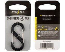 Nite Ize S  - Biner #2 plastic zwart