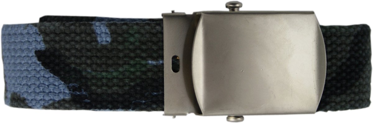Fostex Garments - Web belt with chrome buckle (kleur: Sky Blauw / maat: NVT)