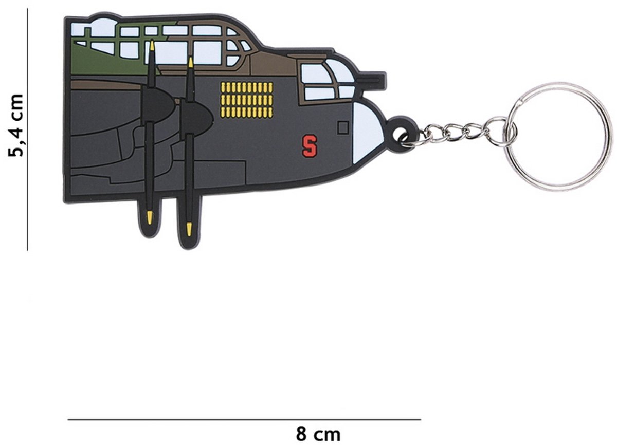 Sleutelhanger 3D PVC Avro Lancaster #112