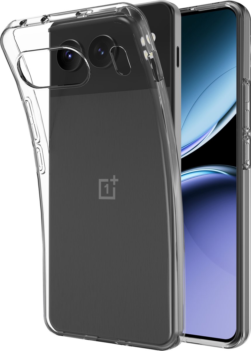 Cazy hoesje geschikt voor OnePlus Nord 4 Hoesje Siliconen - Flexibele Case - Transparant