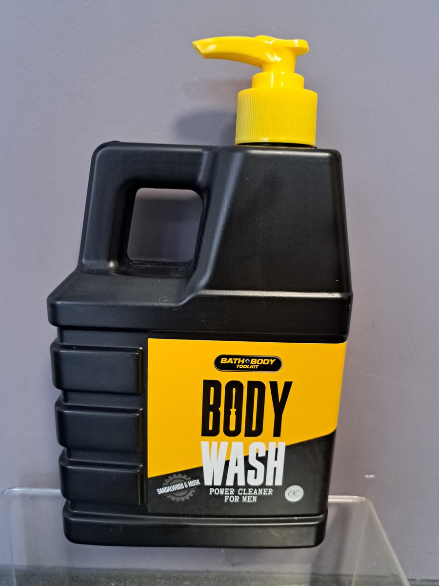 Goedkoopste mannen geschenk verjaardag -grappig - vader dag - kerst - leuk cadeau -body wash - power cleaner for men - toolkit - olie kan - douche gel - sandelhout - musk