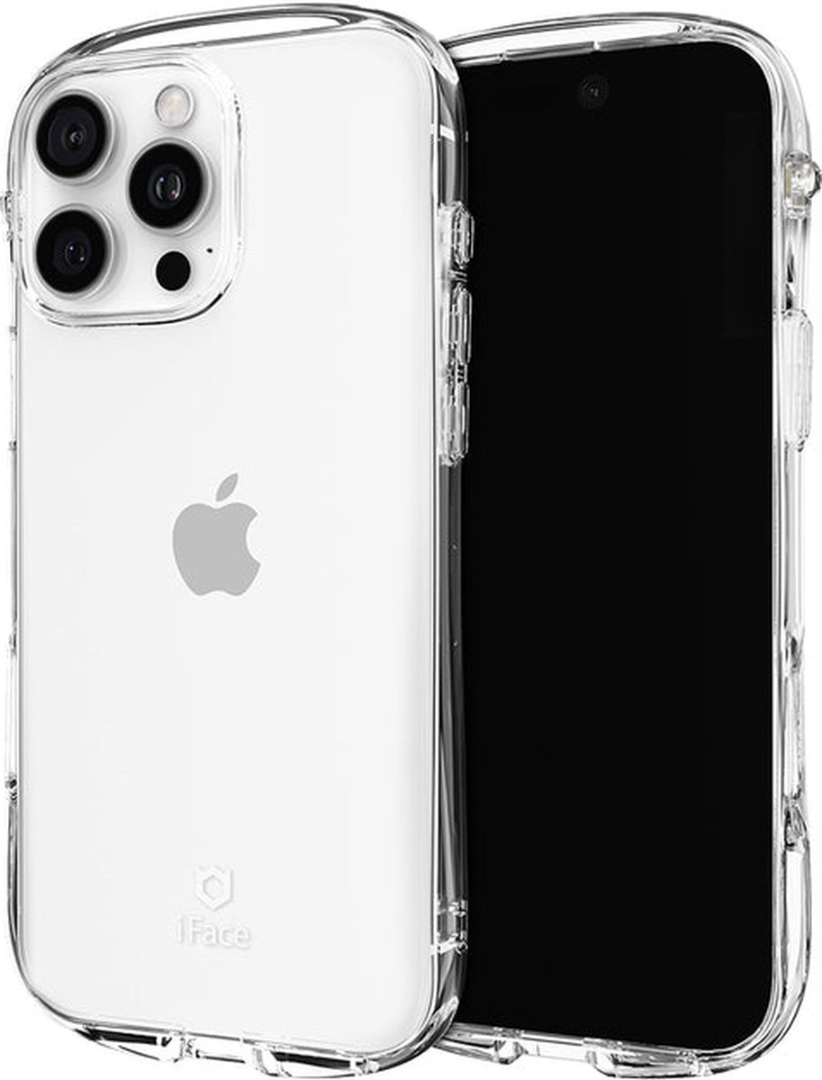Transparante iPhone 16 Pro Max Hoes - Schokbestendige Cover met Strap Hole, Verhoogde Rand en Krasbestendig Ontwerp