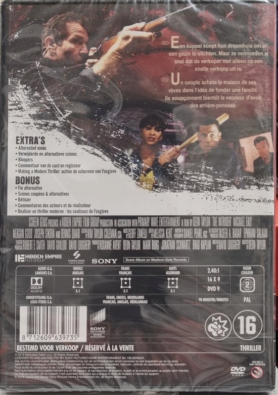 Dennis Quaid Watch The Intruder Online Intruder, The (DVD Sony