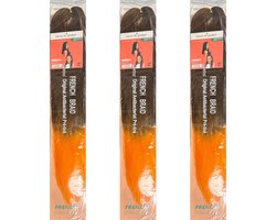 Probel French Braid 26inch - T1B/Orange 3x
