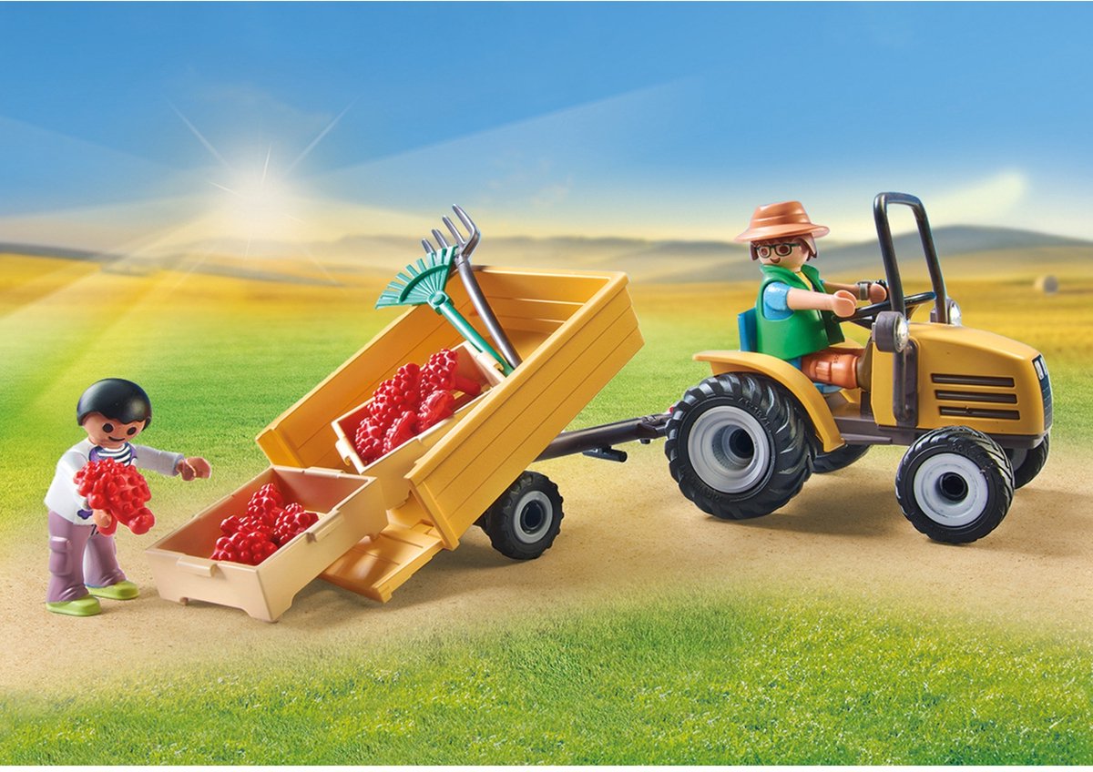 PLAYMOBIL Country Tractor met aanhanger en watertank - 71442 — afbeelding 12