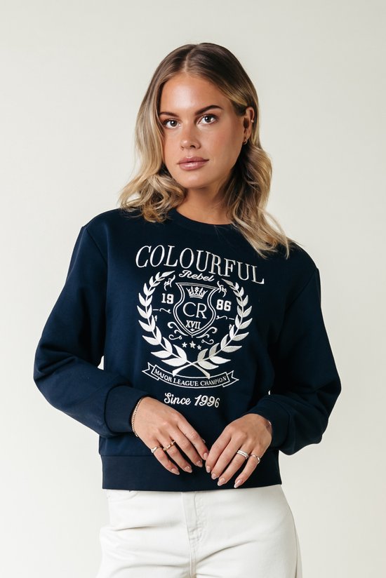Sweat-shirt Colourful Rebel College 1986 Embro - L