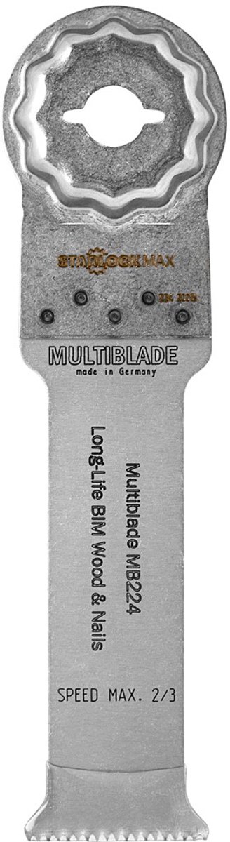 Multiblade Starlock Max Zaagblad XXL Bi-Metaal MB224 90 mm