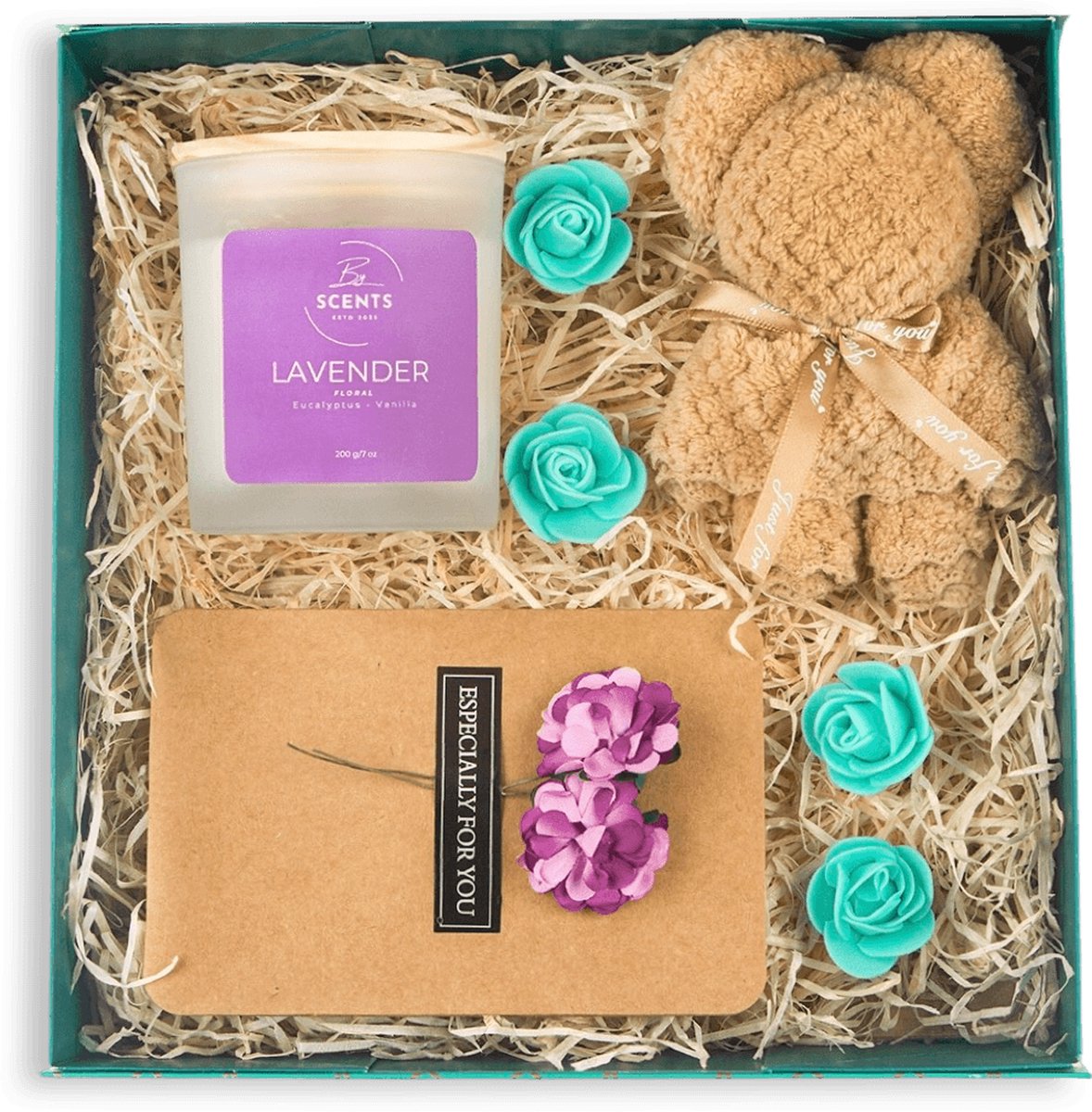 Goedkoopste Christmas Giftbox - Geurkaars - Lavendel