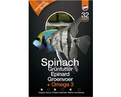 DS Vegetarisch Voer & Omega3 diepvries visvoer | 100 gram | plantaardige mix met omega 3 Diepvries