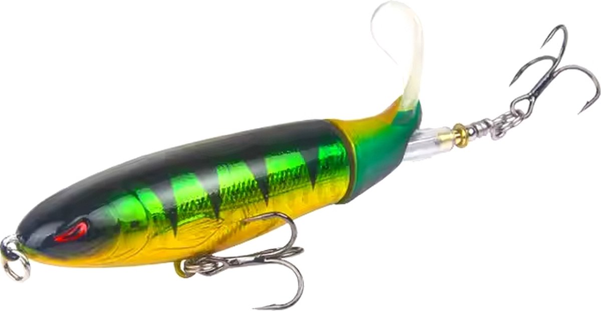 PikeAttack - Whopper Plopper - Roofvissen - Groen - 13,5g - 10cm