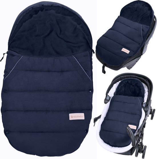 Voetenzak Maxi Cosi en Kinderwagen universeel Blauw voor Baby 0-12 mnd