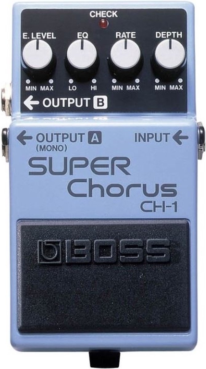 Boss CH-1 Super Chorus reverb/chorus/vibrato/tremolo pedaal