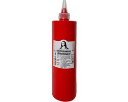 Südor Textielverf 500 ml, rood.Wasbestendige textielverf voor lichte stoffen. Wasmachinebestendig, wasbestendig. Fixatie door strijken