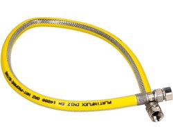 Plieger Flex flexibele RVS premium - gasslang - 75cm - Gastec