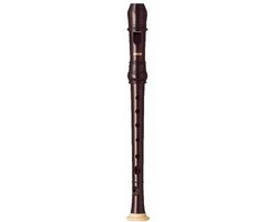 Yamaha YRN-302B II Sopranino in F Barock, dubbel, bruin - Sopranino blokfluit (Barok)