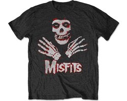 Misfits - Hands Kinder T-shirt - Kids tm 8 jaar - Zwart