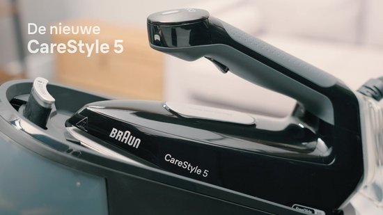 Braun CareStyle 5 IS5249BK - Stoomgenerator - Lichtgewicht Strijkijzer - Groot Waterreservoir - Zwart