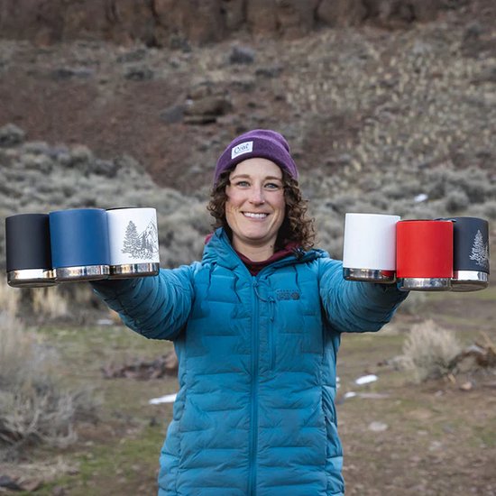 Klean Kanteen Camp Mug - Tumbler Lid Red — afbeelding 3