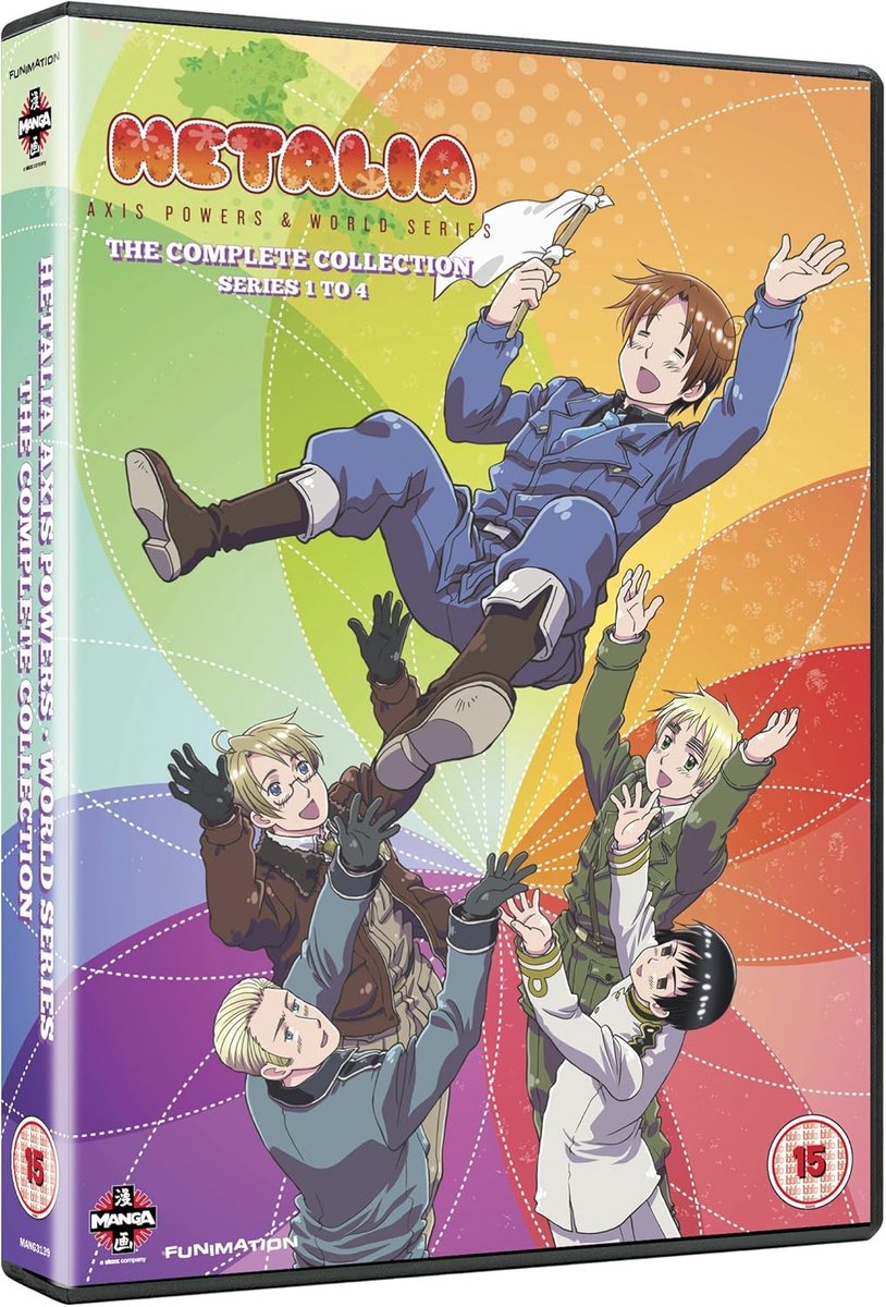 Anime - Hetalia Axis Powers: Complete Series 1-4 (DVD)