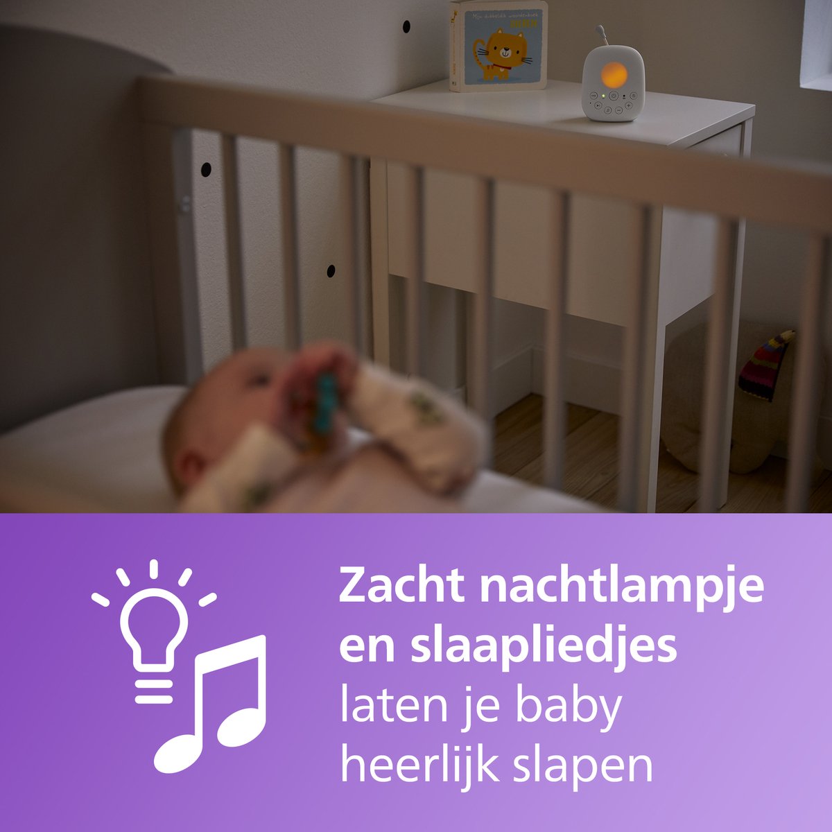 Philips Avent SCD713/26 DECT babyfoon met terugspreken thumbnail 4