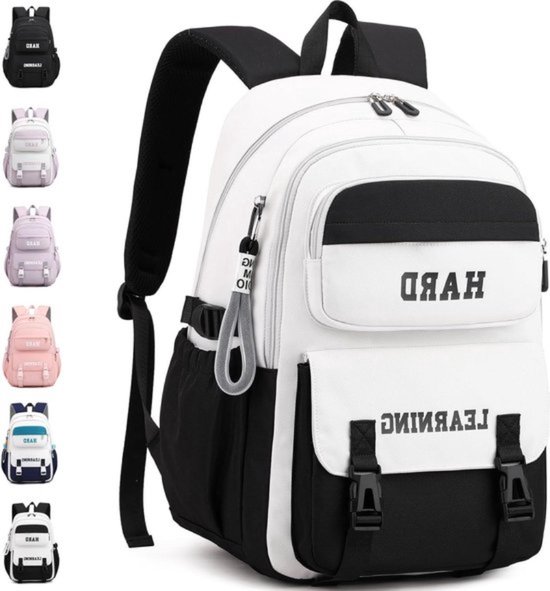 Sac à dos pour filles et garçons – Sac à dos d'école primaire pour lycée – Sac à dos léger résistant à l'eau – Sacs à livres pour étudiants, sac à livres pour filles