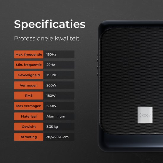 Beste actieve subwoofer auto - Elektronica online kopen? | Korting tot 50