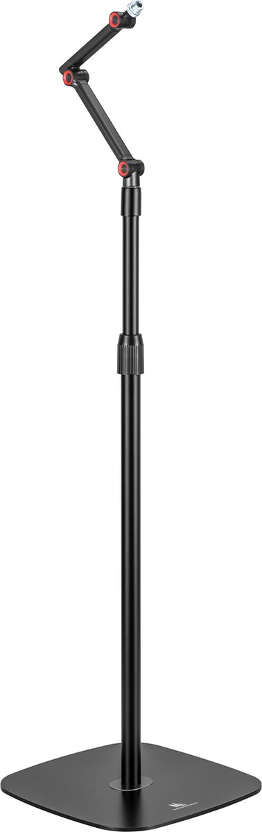 Maclean MC-337 - Microfoon Standaard - metalen microfoonstatief, hoogteverstelbaar 626-1694 mm, max. 1kg