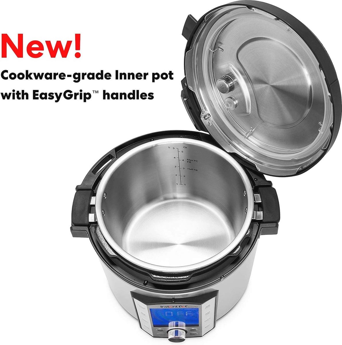 Elektrische Snelkookpan 7.6L - 10 Functies in 1: - afbeelding 2