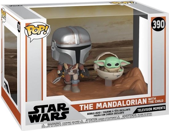 Funko Pop The Mandalorian - Star Wars figuur - 3+ jaar - #390