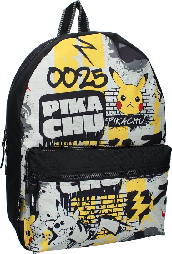 Pokémon Gotta Gatch 'Em All! Rugzak - Zwart - Pikachu