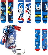 Lot De 3 Paires De Chaussettes Bébé Sonic The Hedgehog - Coton Chaud, Taille 23/26 à 31/34 - 7