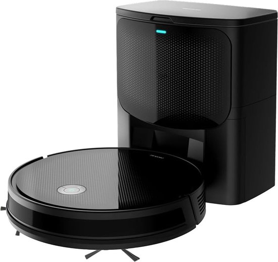 White-label Robotstofzuiger met Laadstation - Robotstofzuigers Huisdieren - Stofzuiger - Zwart