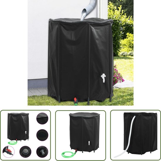 Opvouwbare regenton voor tuin en terras