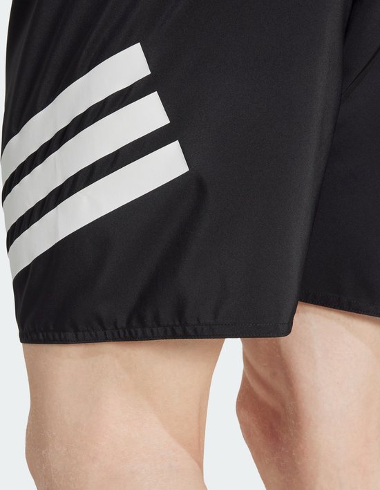 Short de bain adidas Sportswear 3-Stripes 8 pouces - Homme - Zwart- 2XL