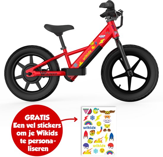 BikeStar Sport, 2 in 1 meegroei loopfiets, 10 inch, rood