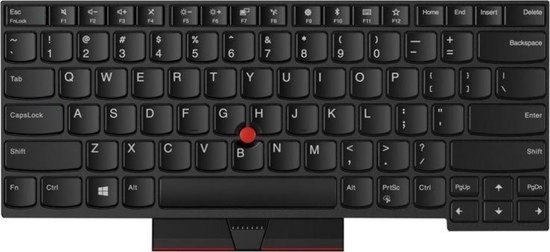 Lenovo 01HX448, Clavier, Anglais américain, Clavier backlight, Lenovo, Thinkpad T480