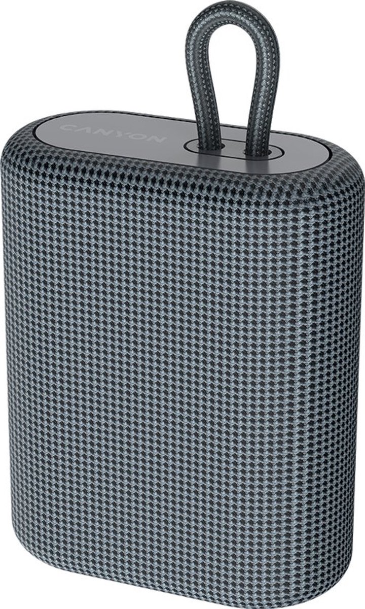 Canyon BSP-4 - Draagbare Bluetooth Speaker - 5W - FM Radio - Grijs