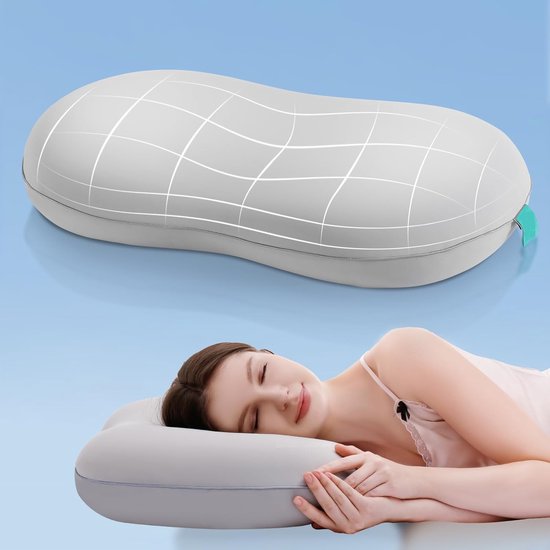 ZenPur Ergonomisches Nackenstützkissen, orthopädisch, 4