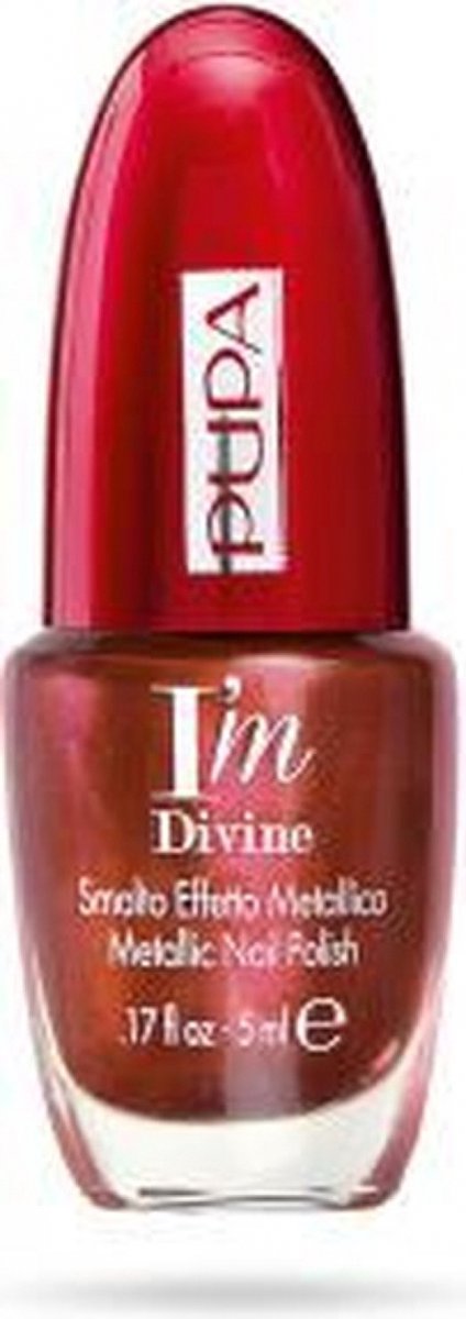 Goedkoopste PUPA Milano I'm Divine nagellak 5 ml Rood Metallic