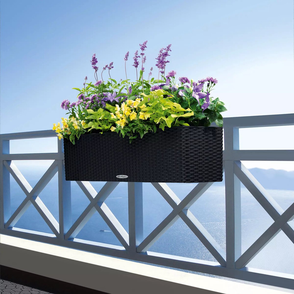 Lechuza Balconera Cottage 80 - Planter - with removable inner pot