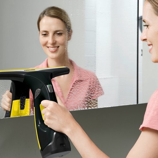 Kärcher Window Vac WV 2 Premium 10 Years Edition Raamreiniger - Looptijd accu 35 min - Limited Edition - Werkbreedte 170/280 mm - Incl. smalle zuigmond, sproeiflacon, microvezeldoek en reinigingsmiddel