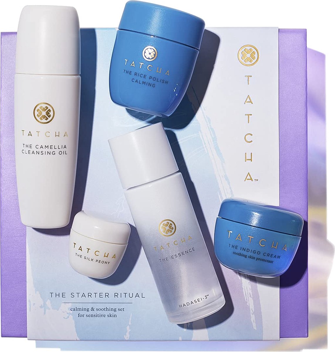 Goedkoopste Tatcha The Starter Ritual Set - Nourishing for Sensitive Skin - Skincare Set Routine Gevoelige Huid