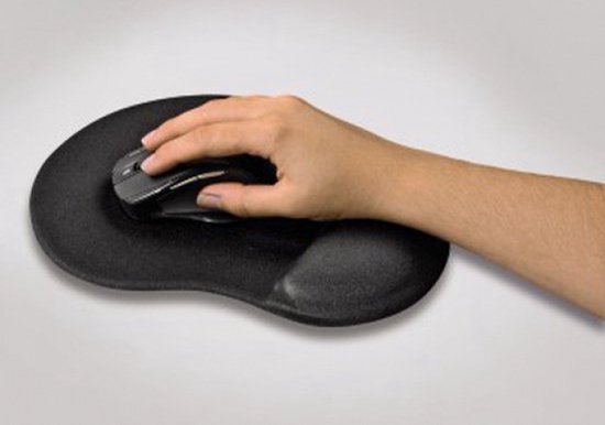 Hama Mousepad Ergonomic, Black