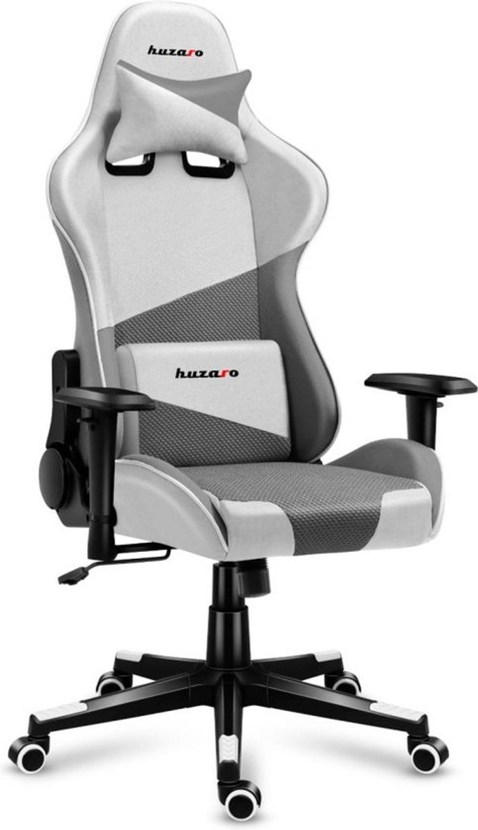 Huzaro - Force 6.2 White Mesh - Gaming stoel